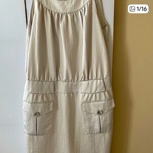 🤍 Chico's Beige Sleeveless Dress 🤍